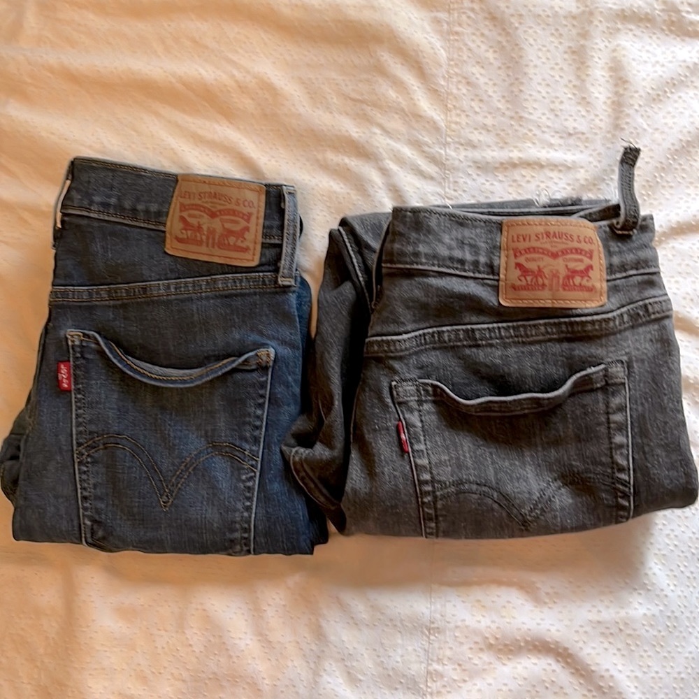 Levi Wedgie Skinny and smile High Super Skinny, 30 waist